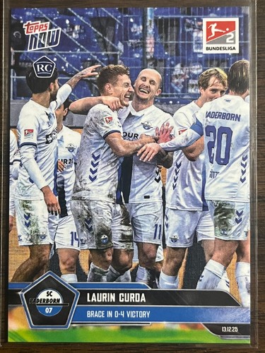 Laurin Curda - 2025-26 Bundesliga Topps NOW® - Card 82 - PR: 246