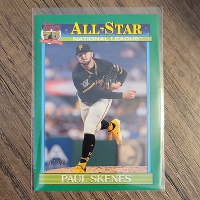 Topps 2026 Topps 91AS-39 Paul Skenes Green /99