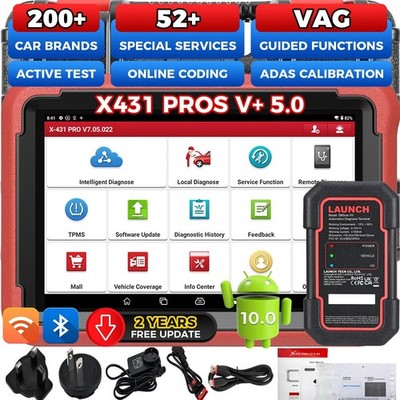 LAUNCH X431 PROS V+ PRO 5 Profi OBD2 Diagnosegerät ALLE SYSTEM ECU Codierung DHL