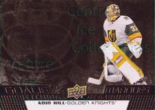 2025-26 Tim Hortons Goalie Etchings #18 Adin Hill