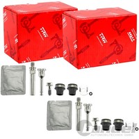 2X TRW FÜHRUNGSHÜLSEN-SATZ Bremssattel Hinten Vorne Passend FüR CitroËN Xsara NI