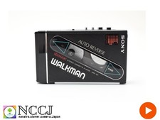 Near Mint Sony Walkman WM-101 Stereo Cassette Player Black From JAPAN 2812267