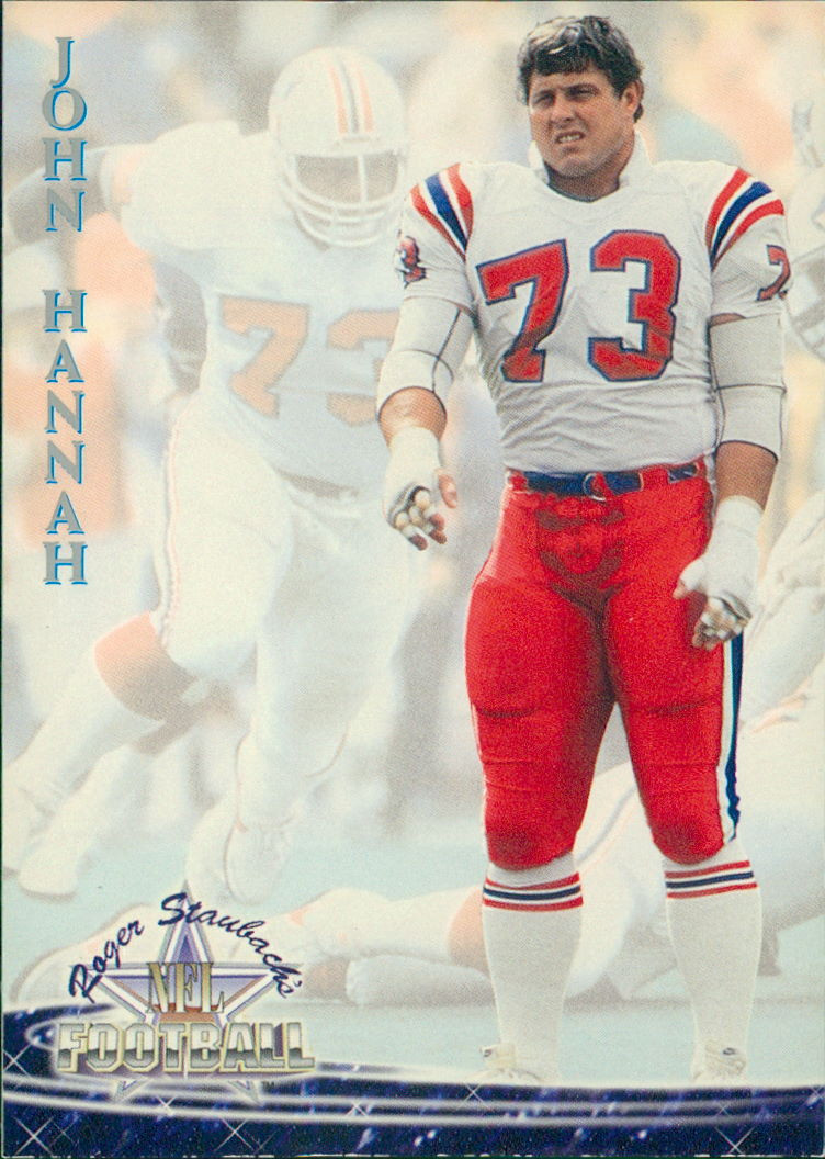 1994 Ted Williams Card Company Roger Staubach's NFL Football - John Hannah #35