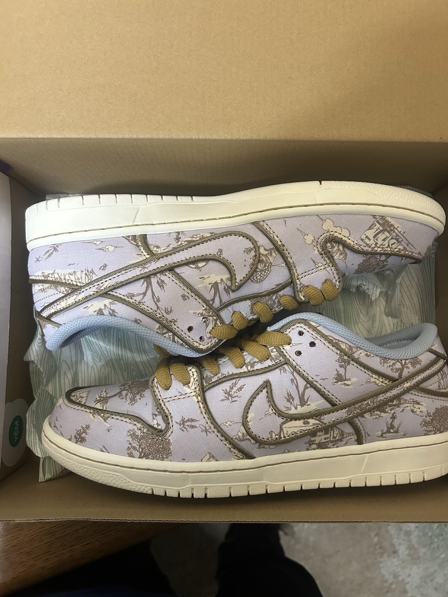 Nike SB Dunk Low Pro Premium Football Grey/Coconut Milk Size 11