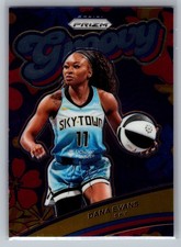Dana Evans 2024 Panini Prizm WNBA #8 Groovy Chicago Sky