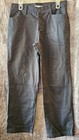 Lee Jeans Womens 10 Short Black Faded Wash Relaxed Straight Leg At The Waist — photo 1