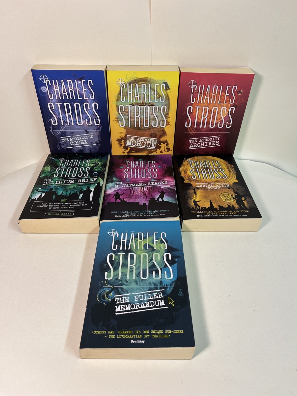 The Laundry Files By Charles Stross Paperback Book Bundle