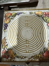 Vtg WARM-O-TRAY Electric Food Warmer USA Atlantic Precision Works Harvest Fruit