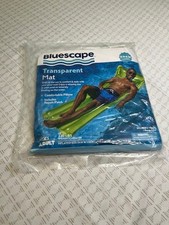 Bluescape Green Transparent Air Mat, Inflatable Pool Float, Adult, Unisex