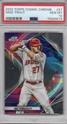 Mike Trout 2022 Topps Cosmic Chrome # 27 *PSA 10 GEM MT* Los Angeles Angels