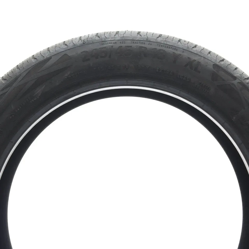 Sommerreifen Continental Eco Contact 6 * XL EVc 245/45 R18 100Y DOT23 NEU 1Stk - Bild 3 von 4