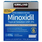 Kirkland Minoxidil 5% Extra Strength Men 6 Month Supply Hair Regrowth EXP 08/27+
