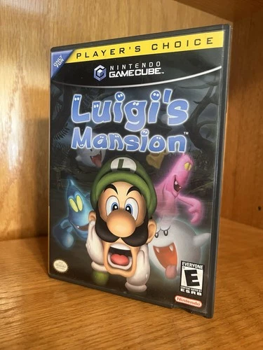 Luigi’s Mansion Players Choice Nintendo Gamecube Complete With Manual CIB