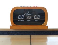 Playcraft Electronic Scorer for Home Recreation Shuffleboard Table - Honey Oak