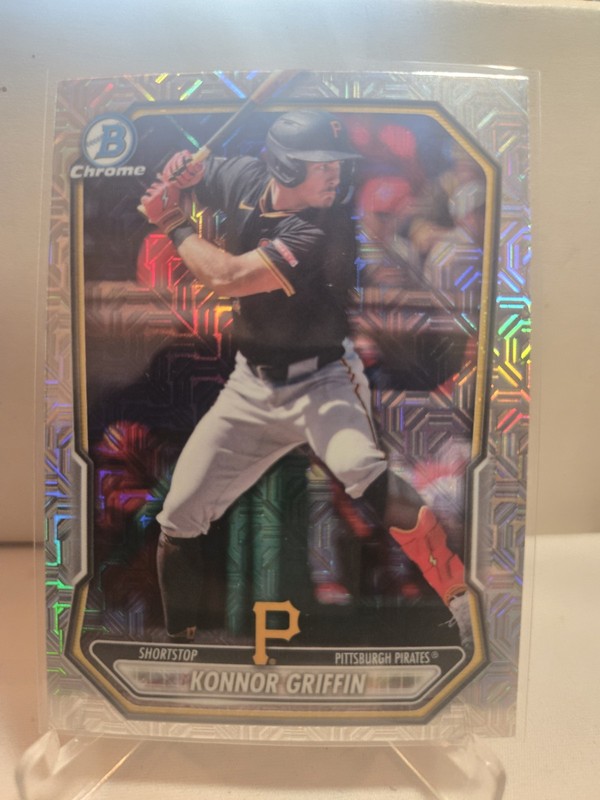 2026 Bowman Chrome - Konnor Griffin - Mojo Refractor #BCP-92 (RC) Pirates 