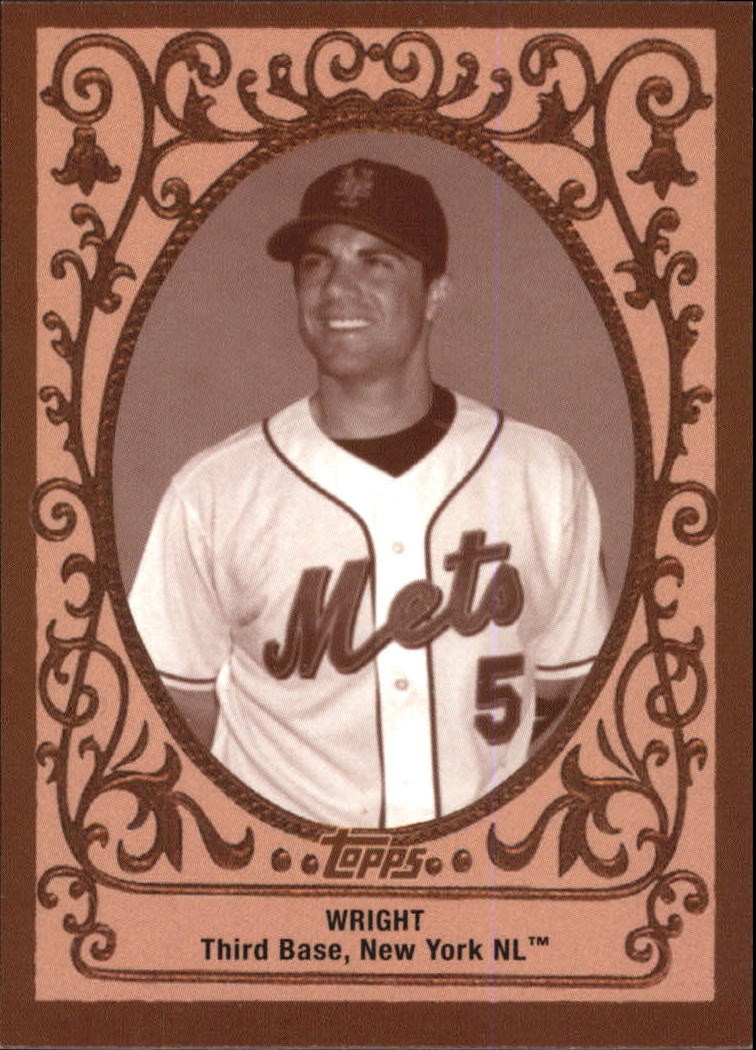 2008 Topps Trading Card History Baseball Card #TCH27 David Wright