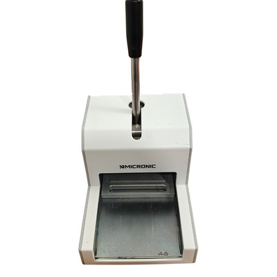 Micronic CP400 Push Cap Capper with 1.40 ml plate | Manual Lab Tube Sealing Tool