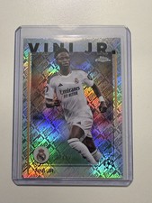 2025 VINICIUS JUNIOR #/52 TOPPS CHROME UEFA CHAMPIONS LEAGUE TOPPS REFRACTOR