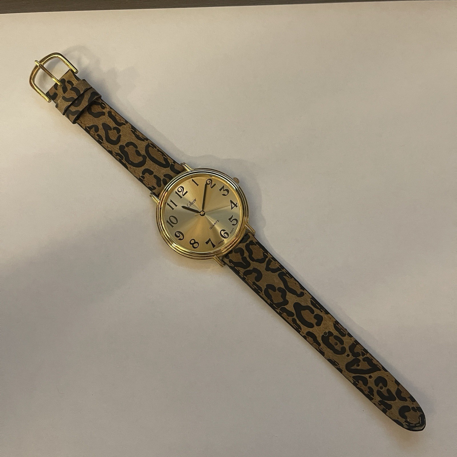 Collezio Leopard Print Watch - image 1