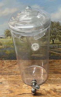 Buddeez 2.5 gallon Clear Chrome Ice Cold Dispenscer