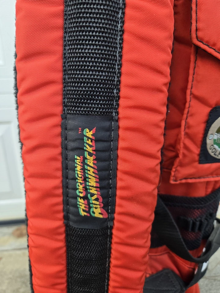 VTG Tennessee Volunteers Belding Sports Original Bushwhacker 6-Way Golf Bag - Image 3 of 4