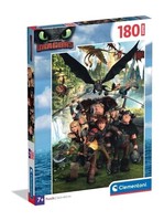 Clementoni Puzzle Mit 180 Teilen SUPERCOLOR-DRAGON-TRAINER