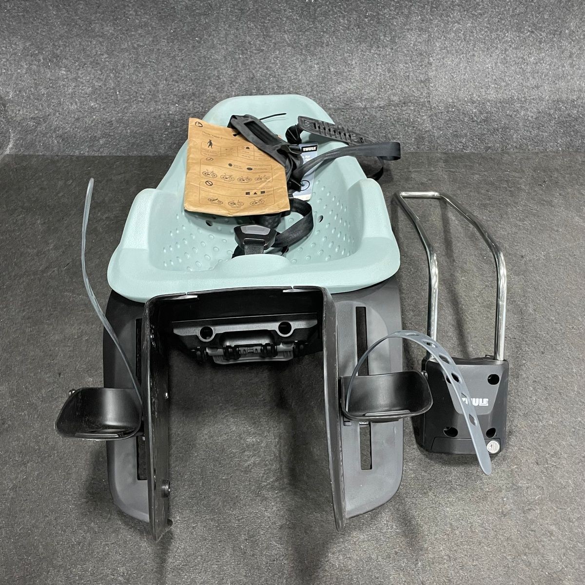 THULE  Yepp 2 Maxi Frame Mount Child Bike Seat, Alaska Blue 