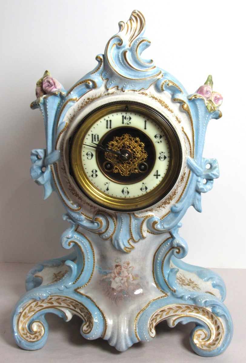 【中古】 Pages　of　Time＋Natale/ＣＤ/WPC6-8209 Antique French Porcelain Mantel Clock Large 8-Day, Time/Strike