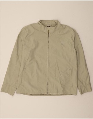 VINTAGE Mens Bomber Jacket UK 42 XL Green Polyester GH07