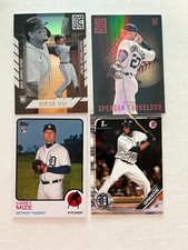 Spencer Torkelson Red ROokie card Riley Greene Bowman 1st Miguel Cabrera Mize RC
