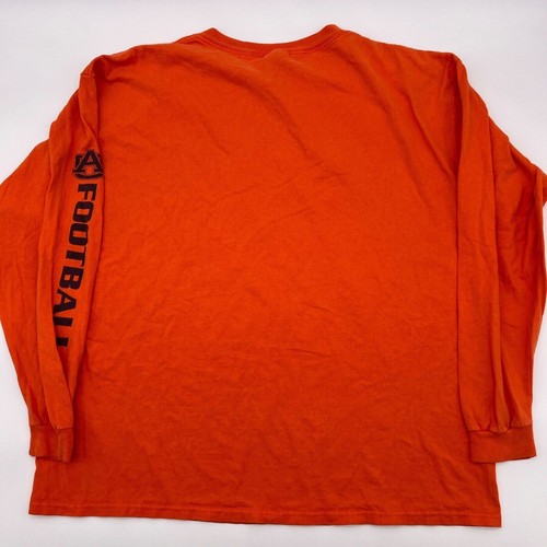 Vintage 2007 Auburn Tigers T Shirt Adult Long Sleeve XL Cotton Bowl - Picture 6 of 7