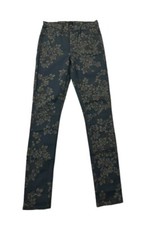 Citizens Of Humanity Women Jeans 26 Rocket High Rise Skinny Stretch Floral Pants
