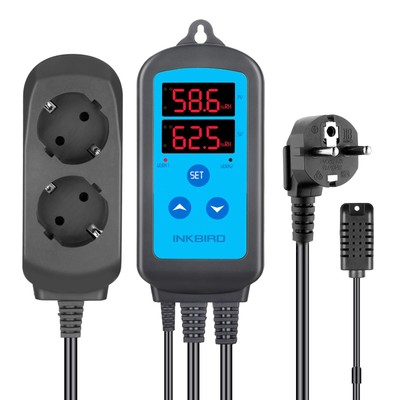 IHC-200 Feuchtigkeitsregler 220V Play und Plug HygrostatLuftbefeuchter Luften...