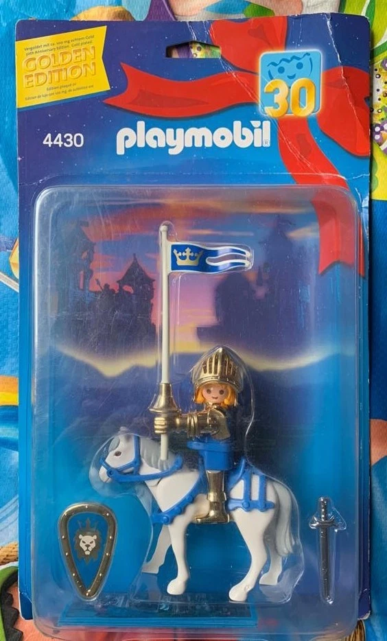 PLAYMOBIL® 4430 - Chevalier doré - Figurine d'anniversaire