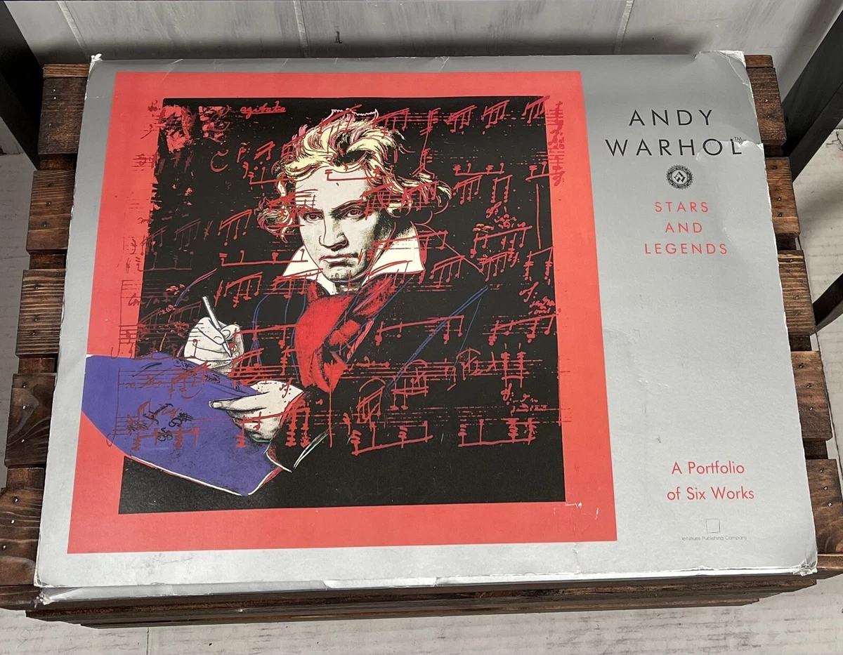 アンディ ウォーホル スターズ & レジェンド  6 枚　コンプリート セット アンディ ウォーホル スターズ & レジェンド 6 枚 コンプリート
