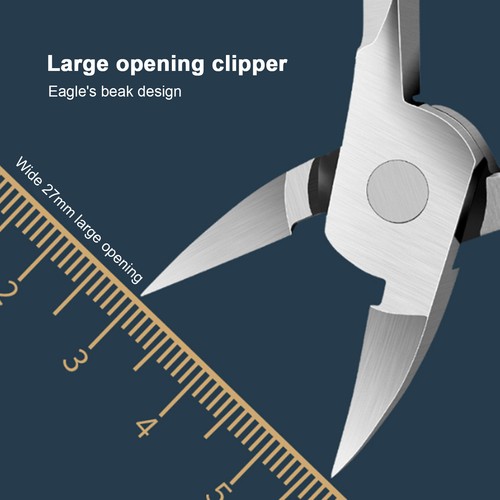 2Pcs Ingrown Toenail Tools Kit Stainless Steel Nail Cuticle Pliers Ingrown A4Y7 - Picture 8 of 12