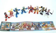 Raro set di 8 figurine Bandai Rockman exe Megaman Gashapon