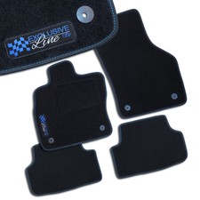 Auto-Fußmatten Exclusive Band für VW Polo 6N 1994 - 1999 Automatten Autoteppiche