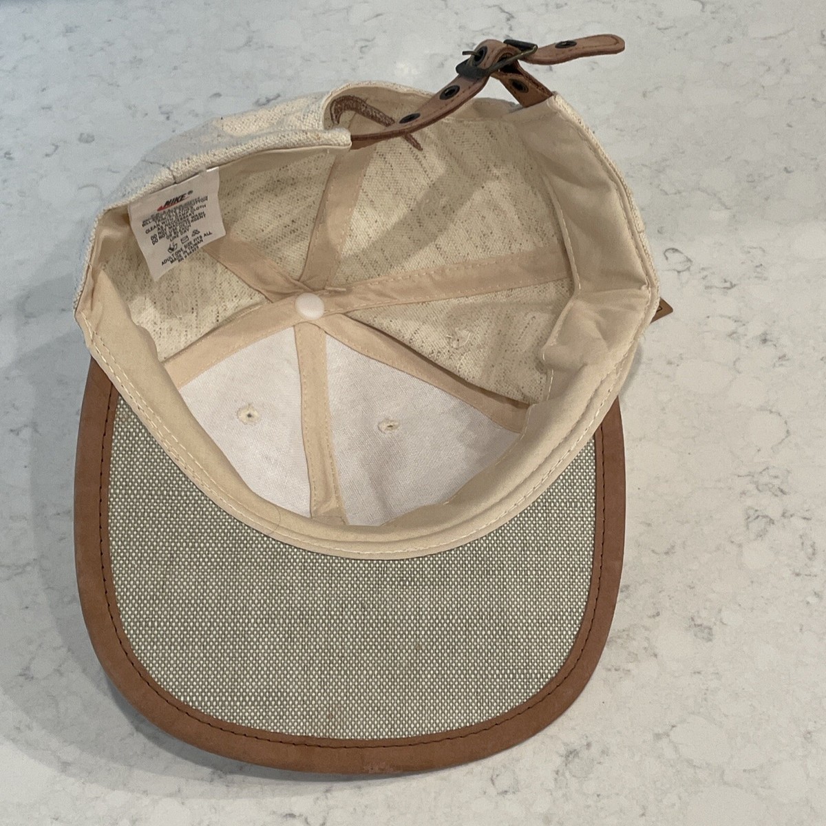 Super Rare NWT Vintage 90's Nike Golf Adjustable Hat Cap Jute