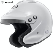 Arai GP-J3 Car Auto Motorsport Open Face Crash Helmet - White