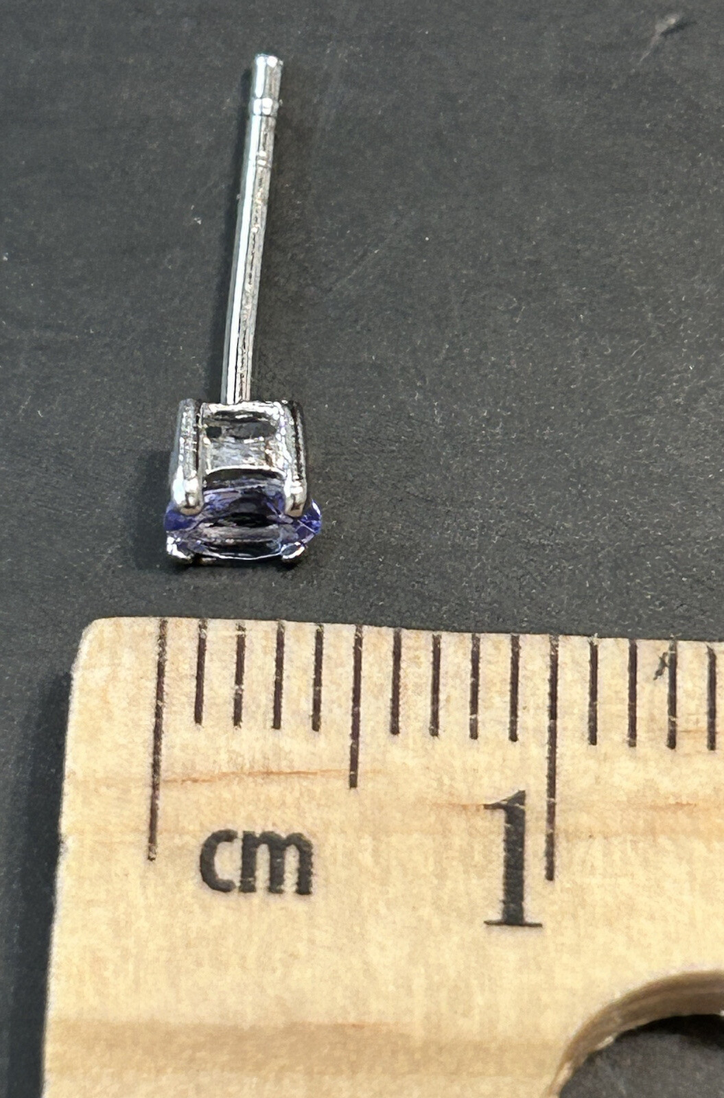 925 Solid Sterling Silver Rectangle Cubic Zirconi… - image 10