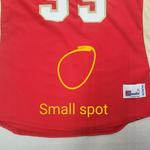 Otterbein Cardinals Jersey Womens XL Basketball Uniform Vintage Team Worn - Picture 5 of 8