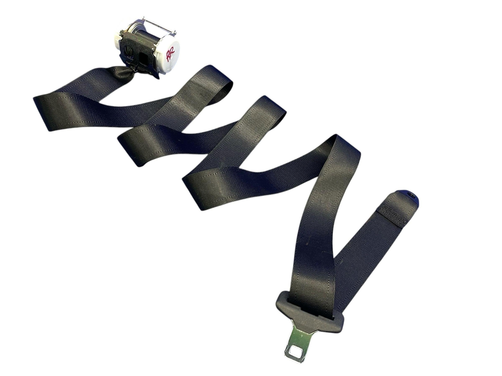 2012-2018 FERRARI CALIFORNIA T REAR RIGHT SEAT BELT RETRACTOR ASSEMBLY BLACK OEM