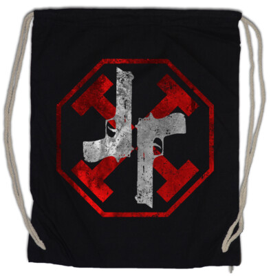 Gun Kata Turnbeutel Equilibrium Symbol Logo John Insigina Preston Cleric