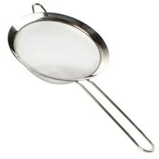 BambooMN Fine Mesh Stainless Steel Strainer Sieve Set - Multiple Sets Av