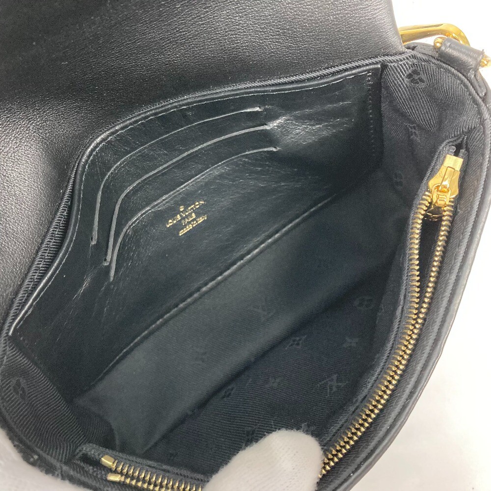 LOUIS VUITTON M81398 Monogram bubblegram wallet strap Crossbody 