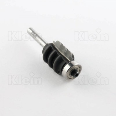 KLEIN HW TRIPLE RADIUS CUTTER WITH BEARING Z=2 CODE A140.220.R 6MM STEM
