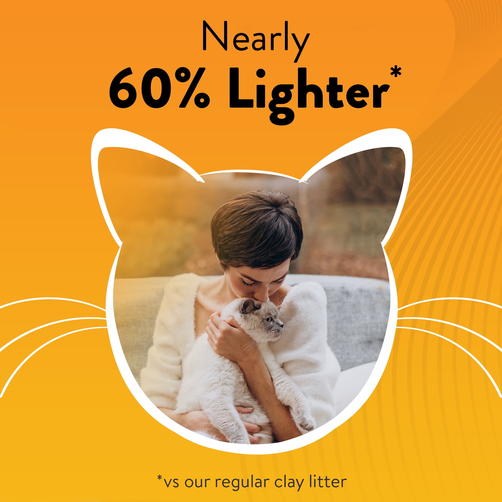 ARM & HAMMER Hardball Lightweight Cat Litter, Clumping, NoMess