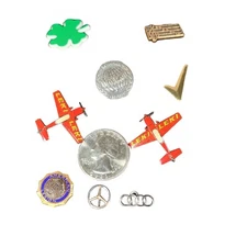 Mercedes-Benz Audi Leki American Legion Misc Lapel Pin Vintage 50s Souvenir