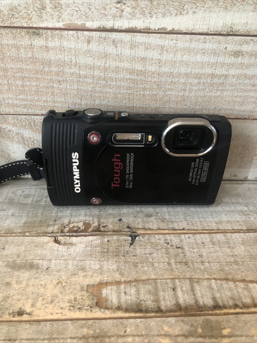 Olympus Stylus Tough TG-850 16MP Waterproof Camera w/ Flip Screen
